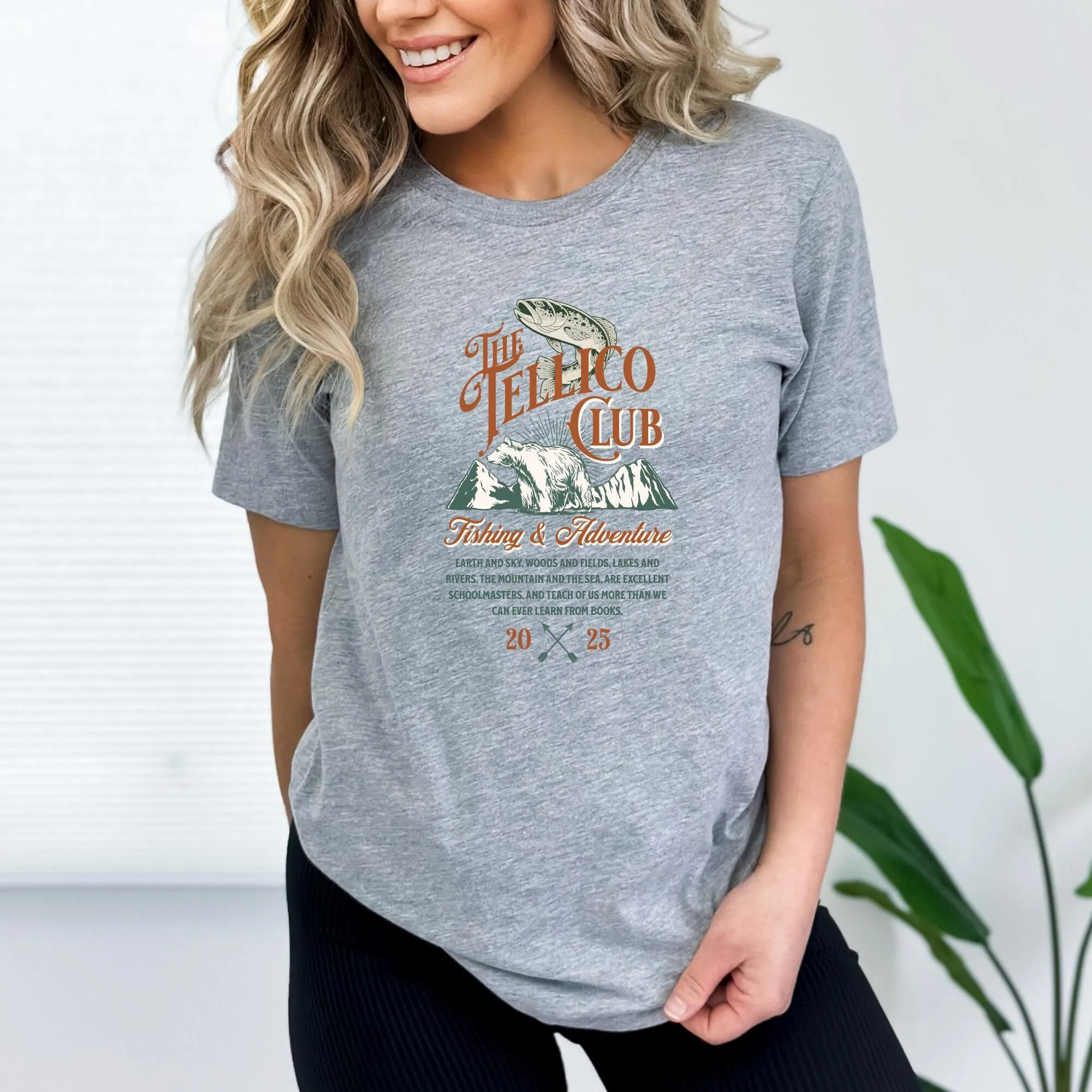 Outdoor Adventure Club - Футболка The Tellico Club для любителей