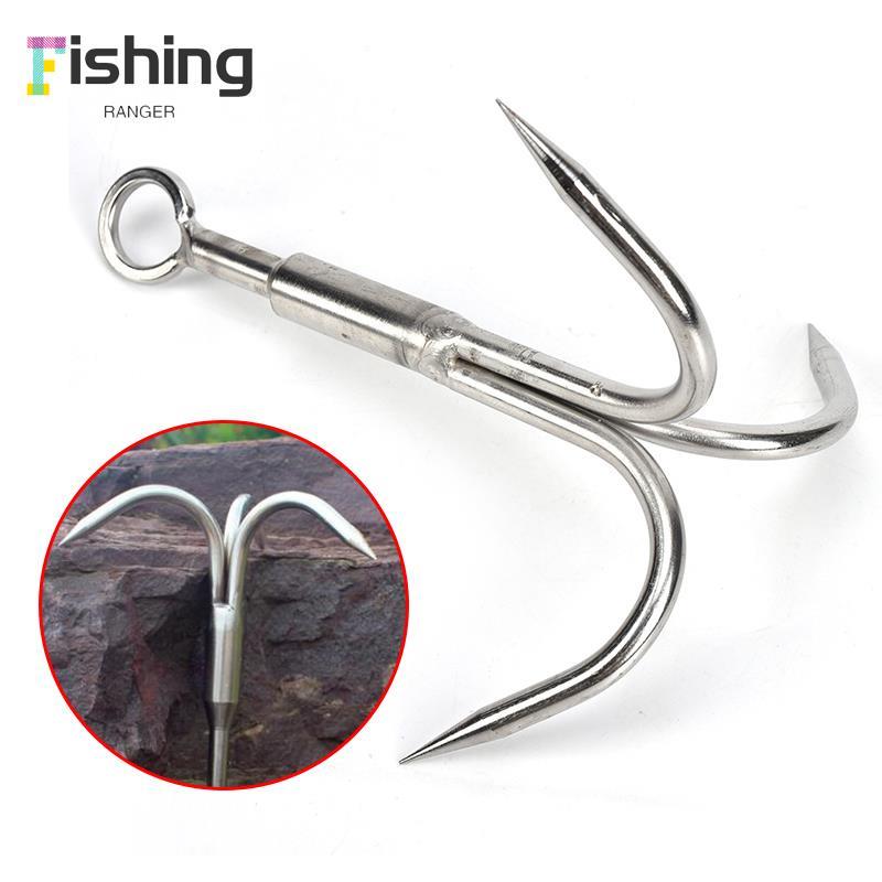 Outdoor Adventure Gear - 1 шт., тройной крючок из нержавеющей