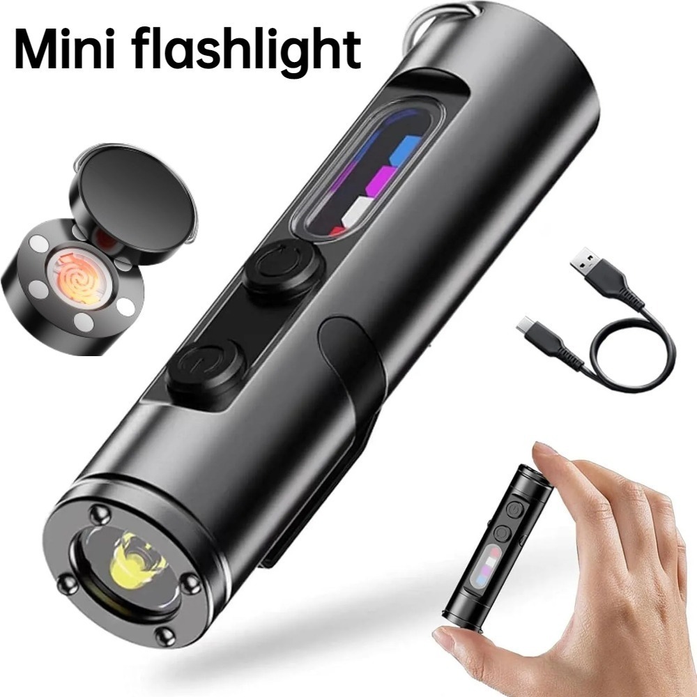 Outdoor Adventures - Мини-фонарик для улицы с зарядкой Type-C,