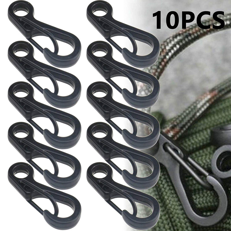 Outdoor Adventure Backpack - 10 шт./лот мини-карабин из паракорда, тактические