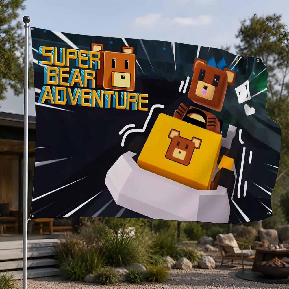Флаги Game Super Bear Adventur – обзор и цена Outdoor Adventure Club