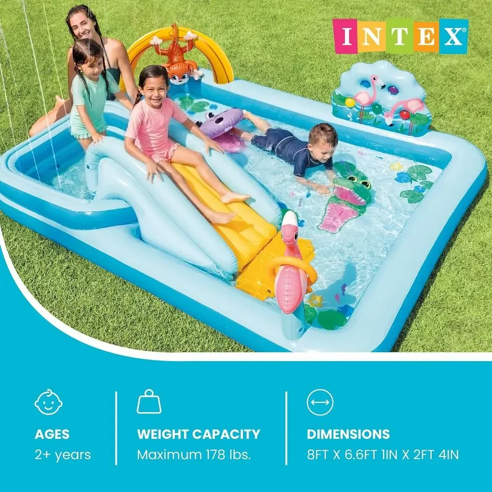 Надувной игровой центр «Приклю – обзор и цена Outdoor Adventure Kids