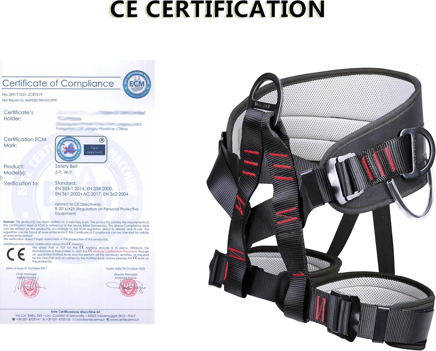 Регулируемая страховочная прив – обзор и цена Harness Climbing Adjustable